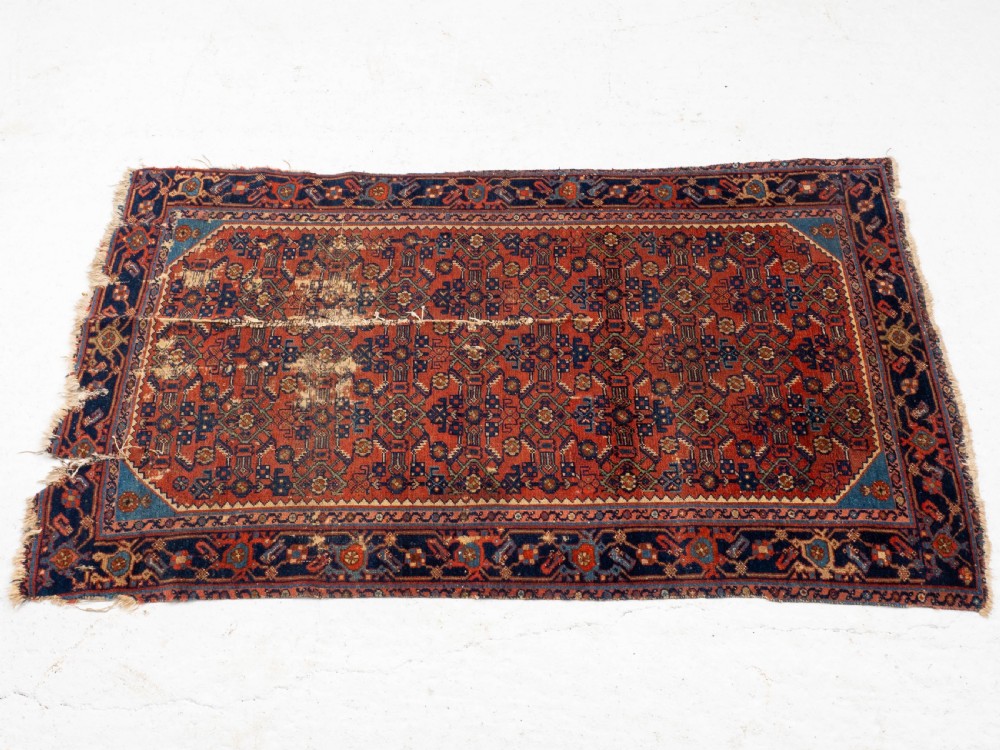 Antique Afshar Persian C19th rug 5'x3'1
