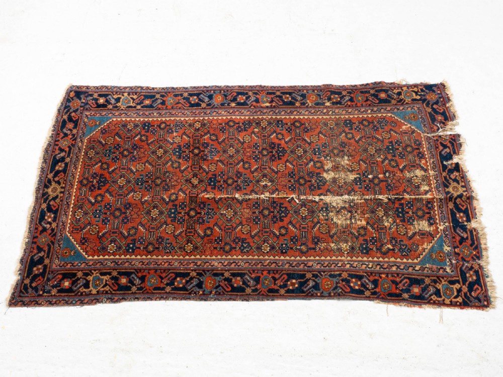 Antique Afshar Persian C19th rug 5'x3'1