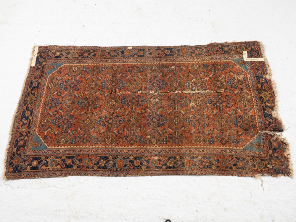 Antique Afshar Persian C19th rug 5'x3'1