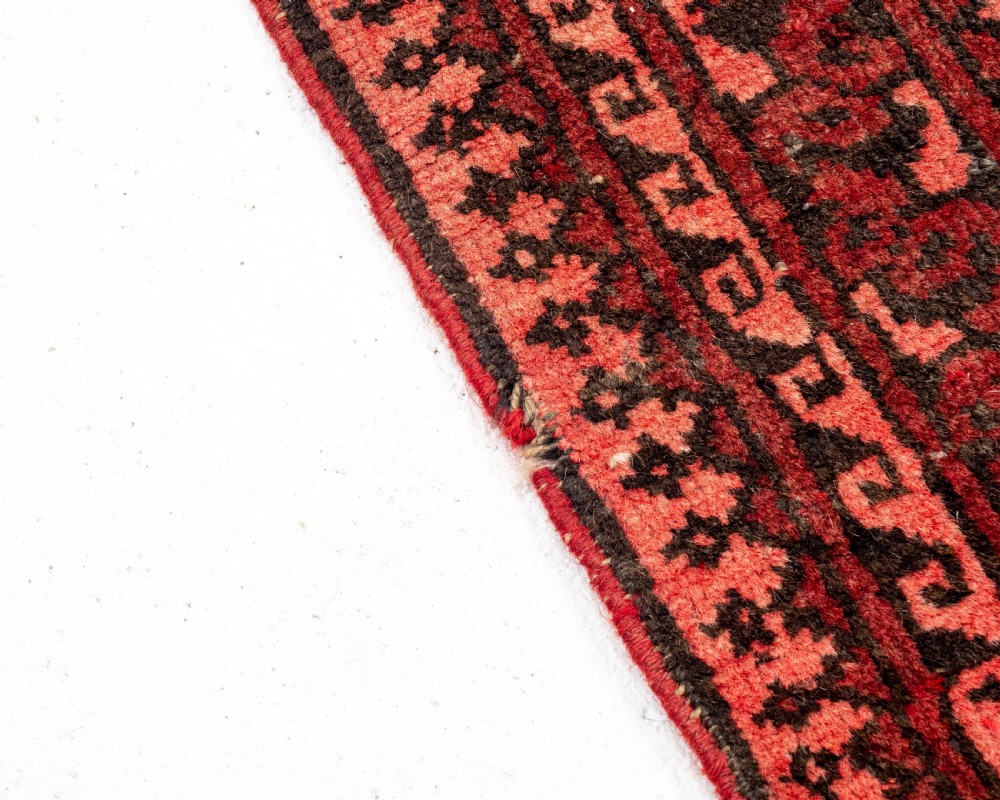 Antique Turkoman Salor Gul Runner 8'10