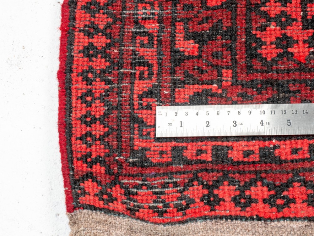 Antique Turkoman Salor Gul Runner 8'10