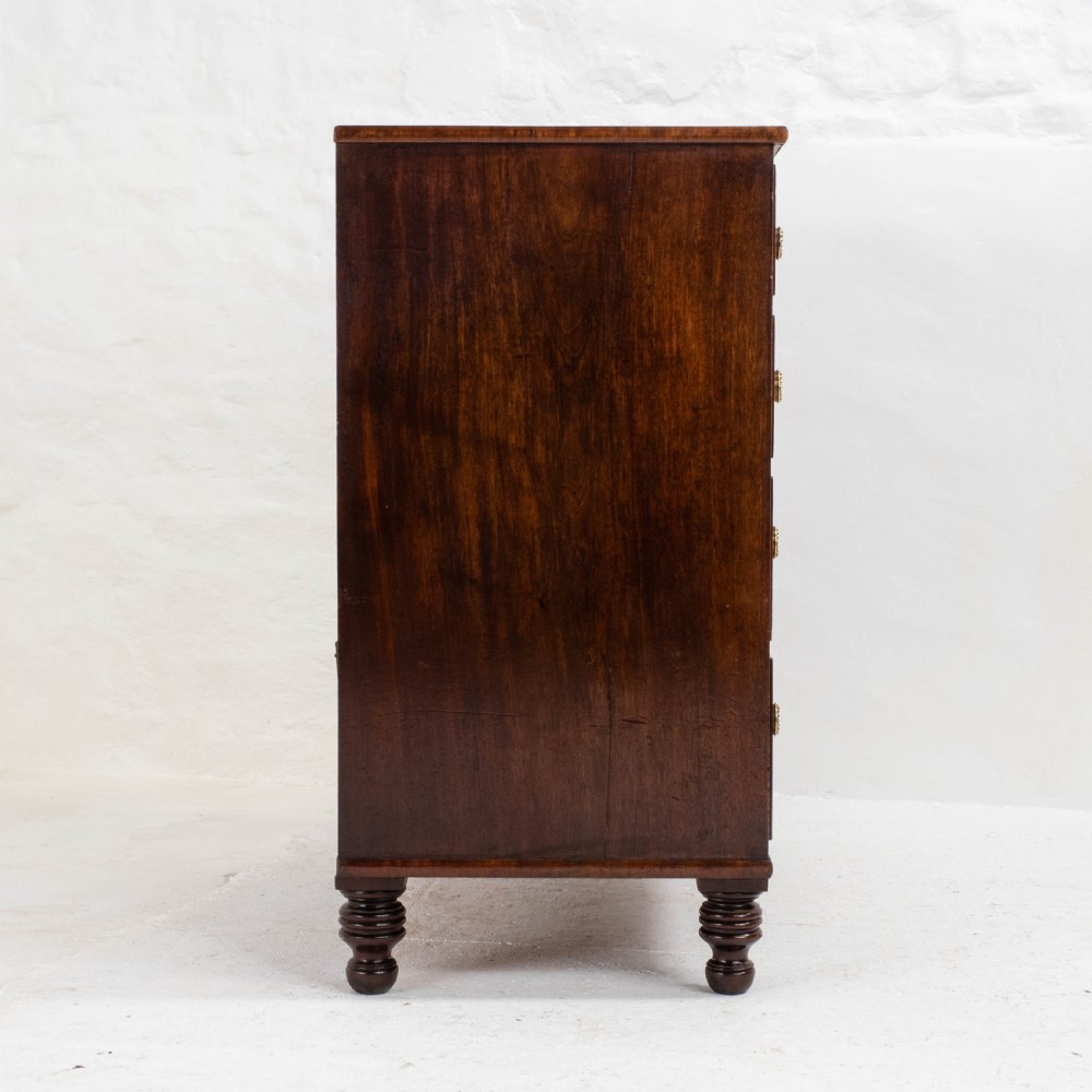 Georgian Straight Front Mahogany Chest of Drawers in the Manner of Gillows C1810 View XX