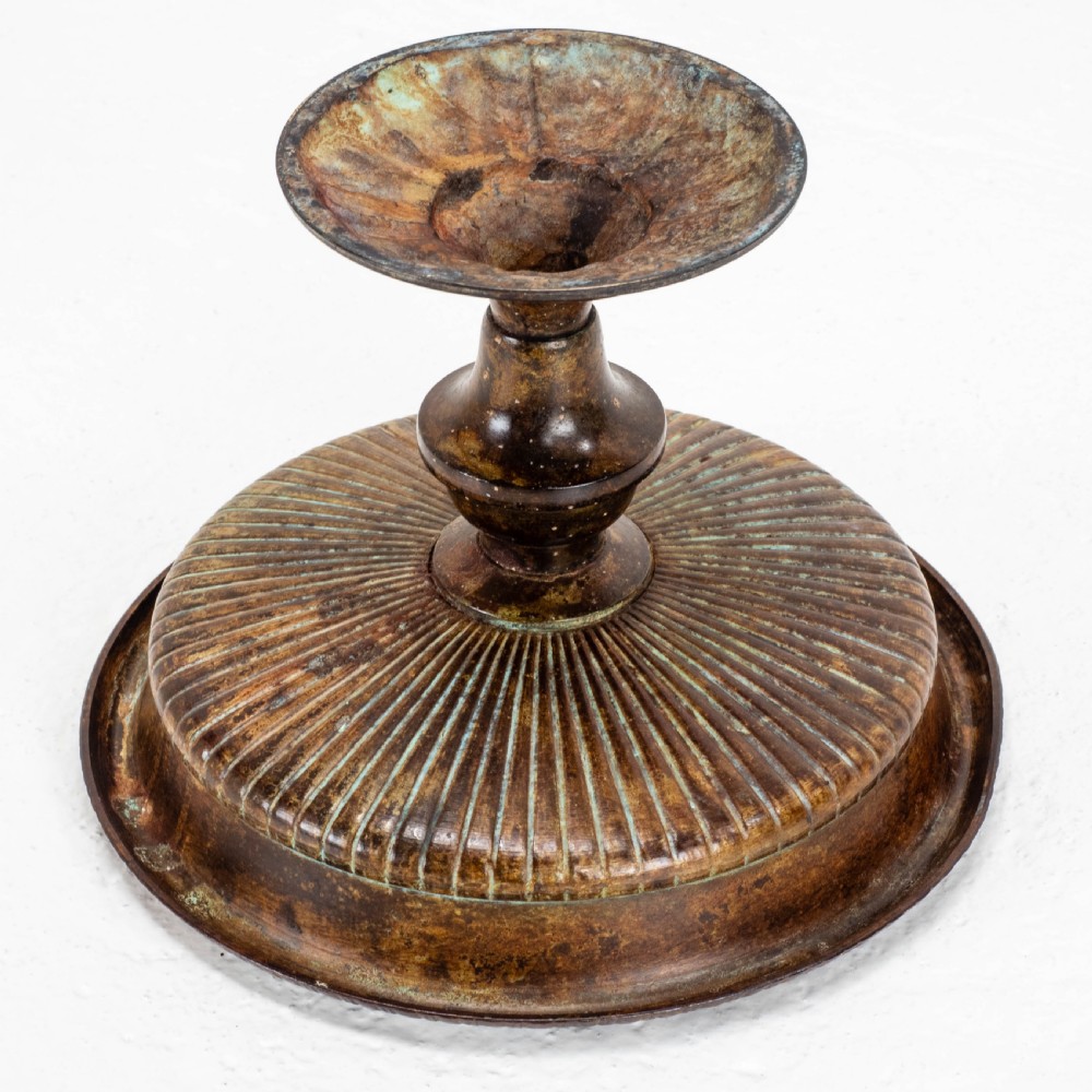 C19th Italian Bronze Patinated Tazza (Centrepiece Pedestal Bowl) View VII