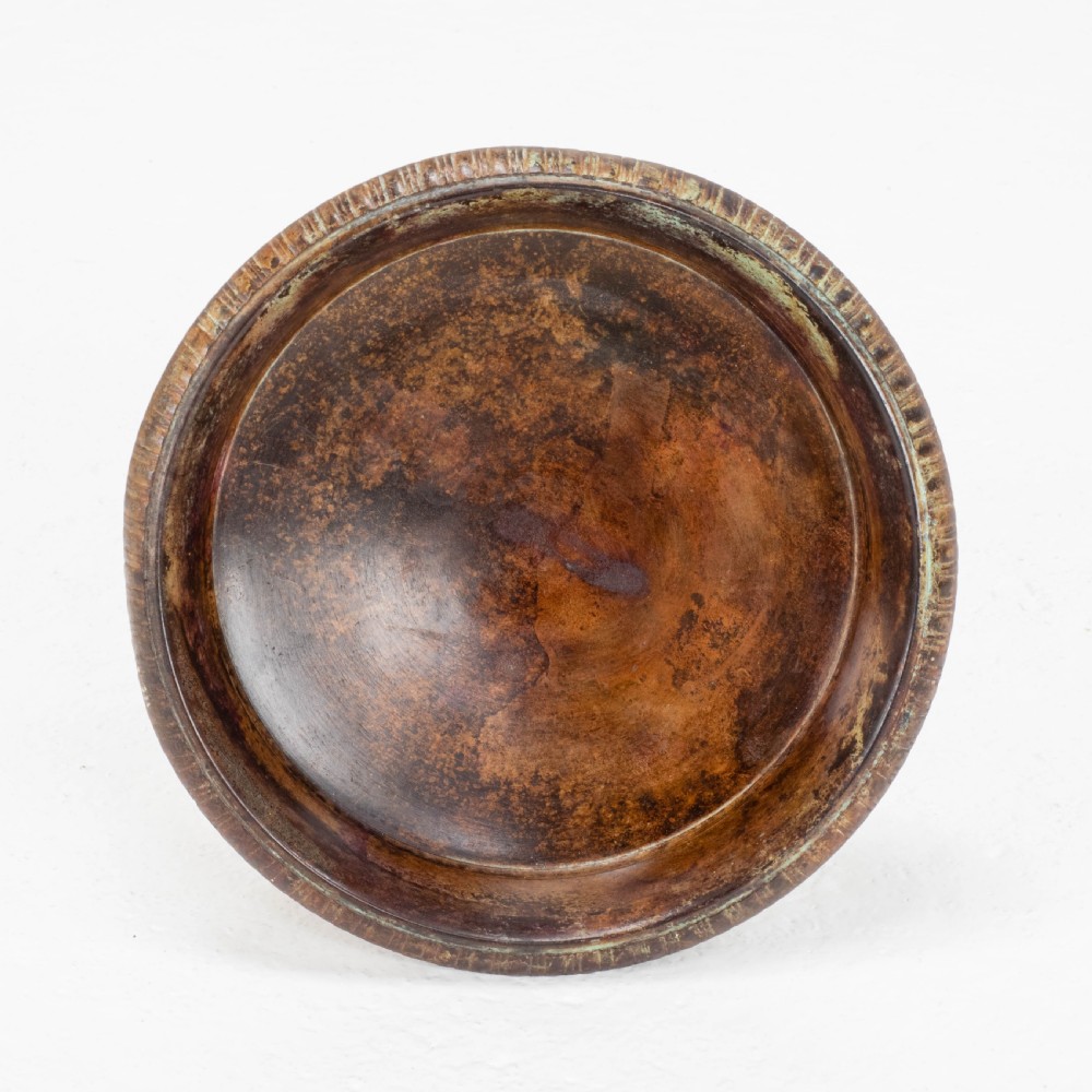 C19th Italian Bronze Patinated Tazza (Centrepiece Pedestal Bowl) View XI