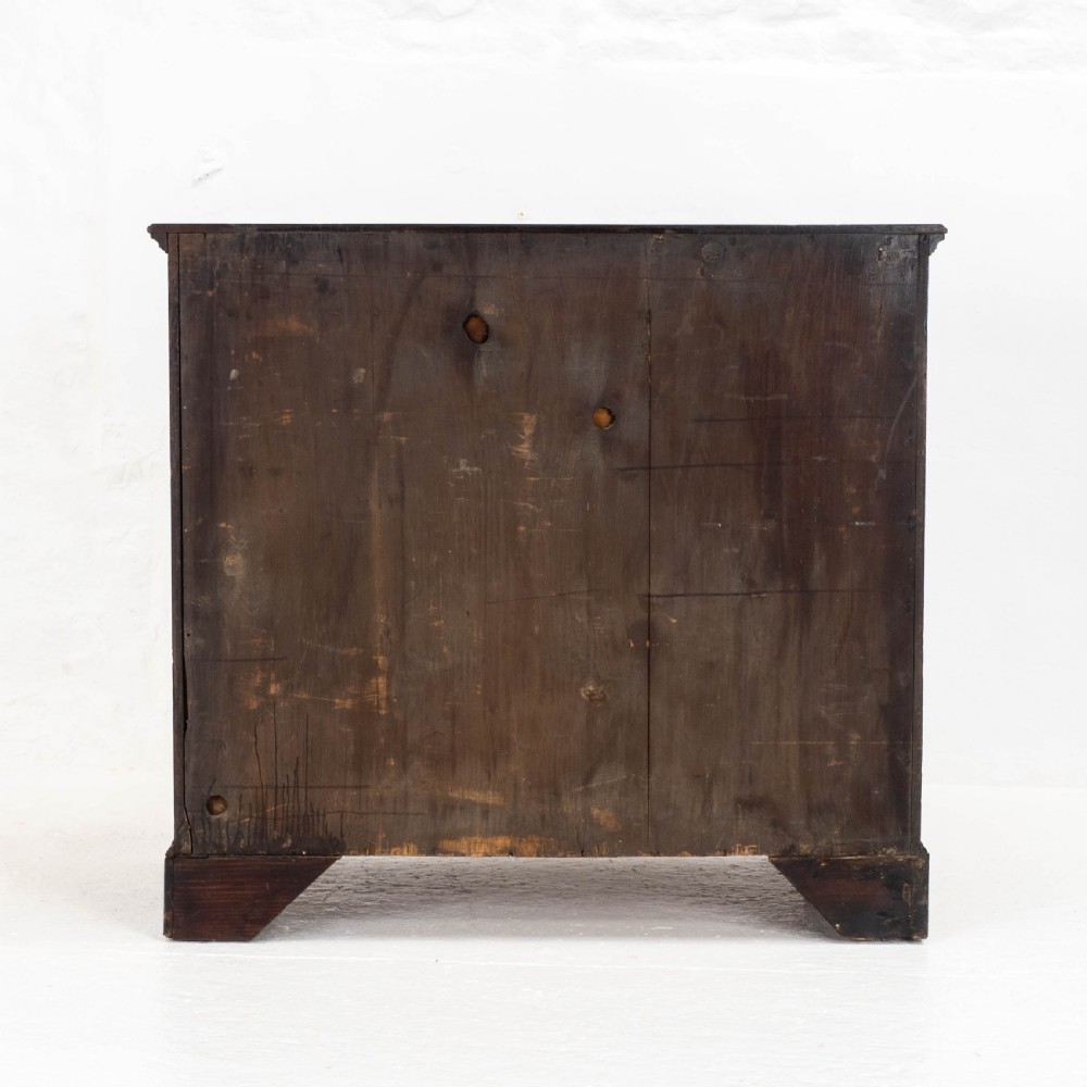 George III Mahogany Straight Front Chest of Drawers (Georgian) View XIII