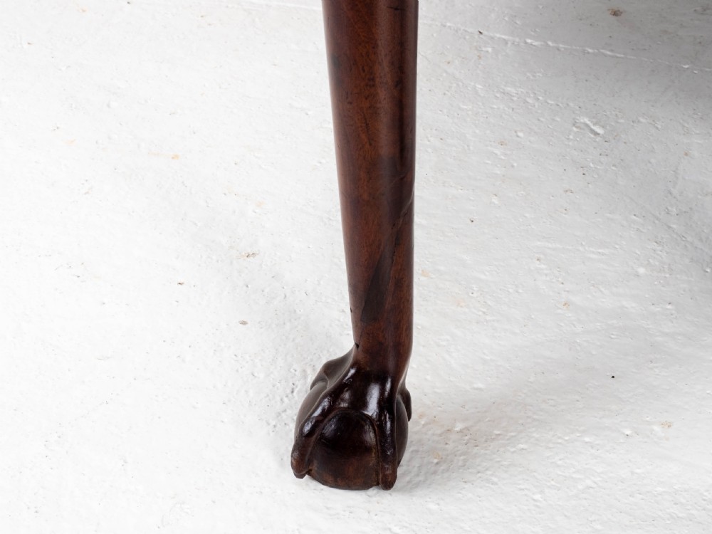 George II Ball & Claw Mahogany Gateleg Drop Leaf Dining Table (Georgian) View XIV