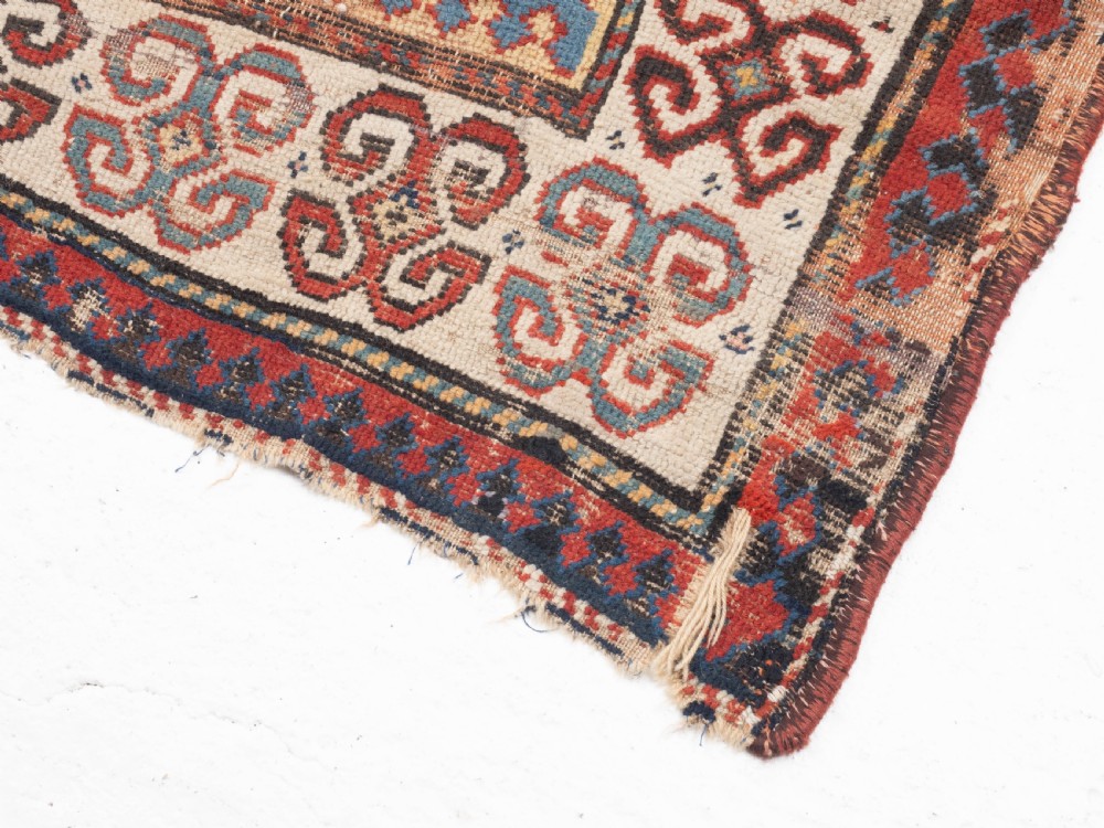 C19th Afshar Persian Rug 5'10
