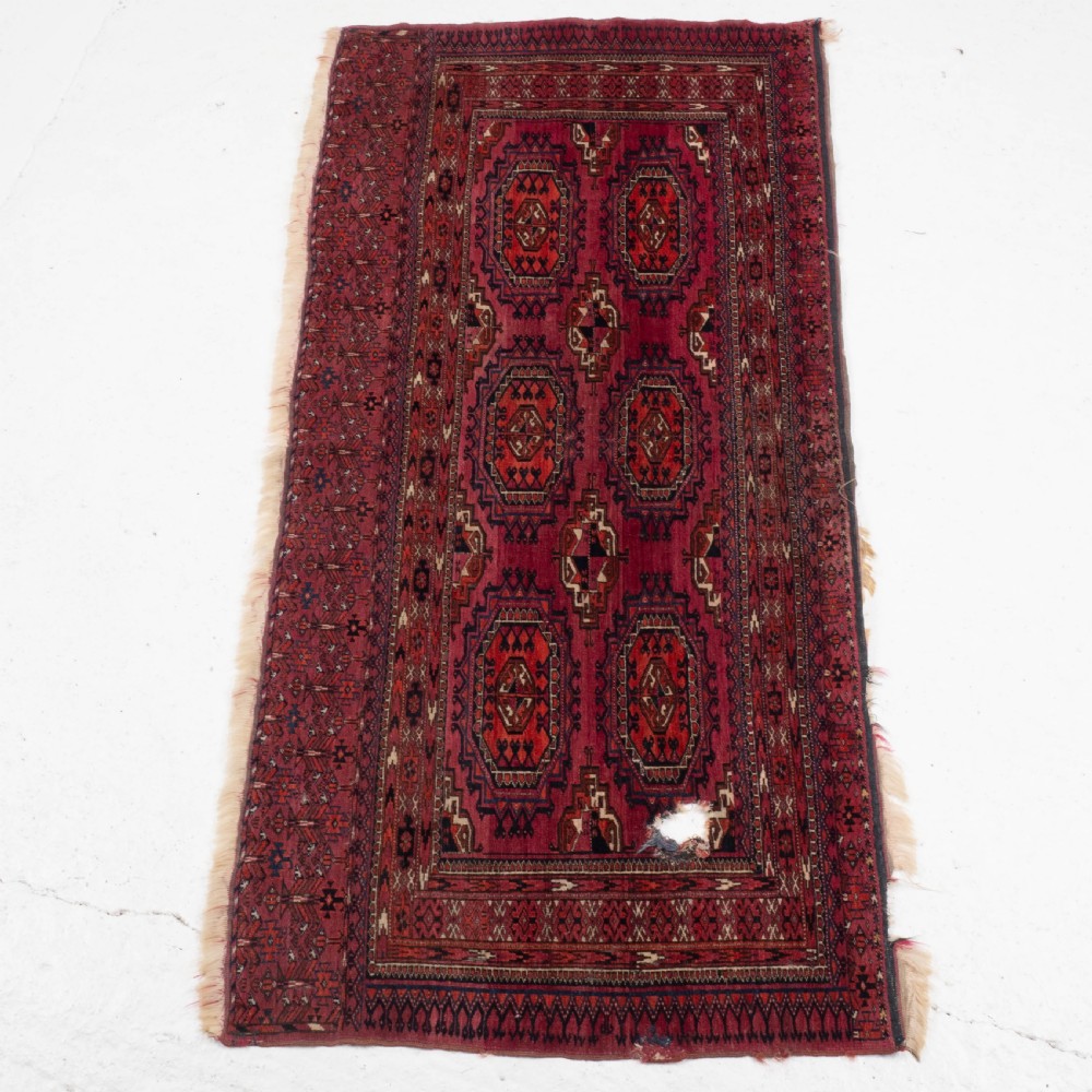 Antique Tekke Chuval Emirate of Bukhara Early C20th 5'x2'8