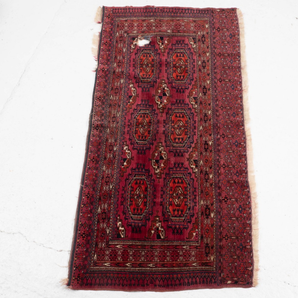 Antique Tekke Chuval Emirate of Bukhara Early C20th 5'x2'8