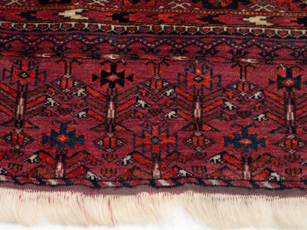 Antique Tekke Chuval Emirate of Bukhara Early C20th 5'x2'8