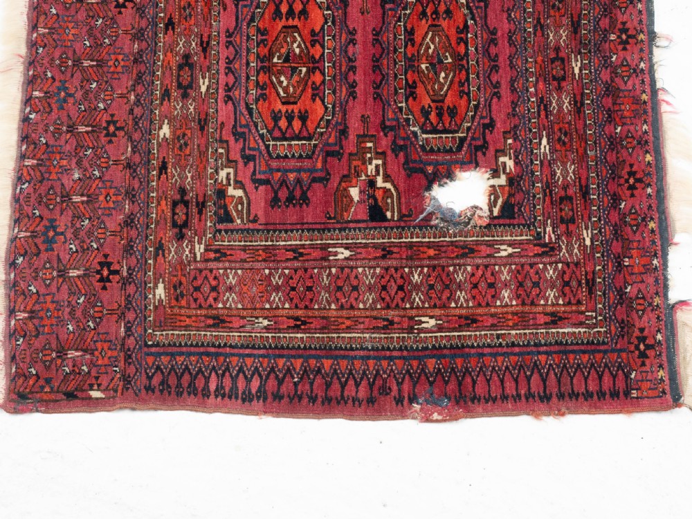 Antique Tekke Chuval Emirate of Bukhara Early C20th 5'x2'8