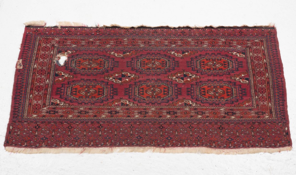 Antique Tekke Chuval Emirate of Bukhara Early C20th 5'x2'8