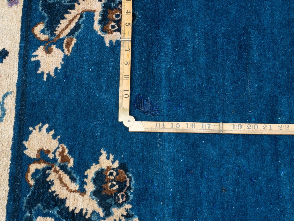 Antique Chinese Peking Dragon Rug 5'9