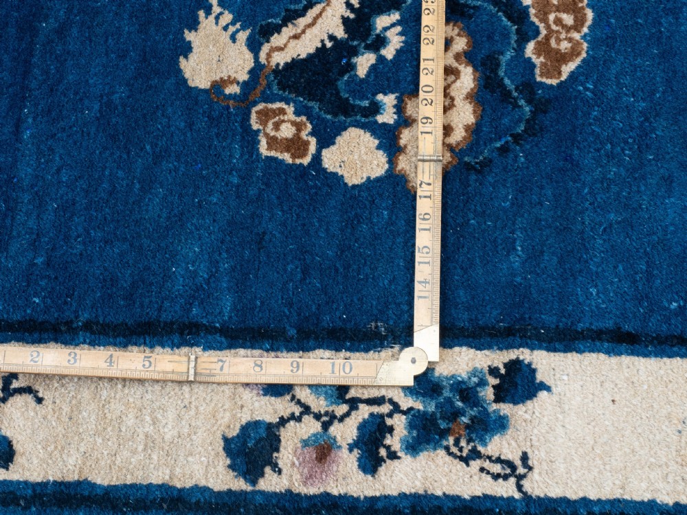 Antique Chinese Peking Dragon Rug 5'9