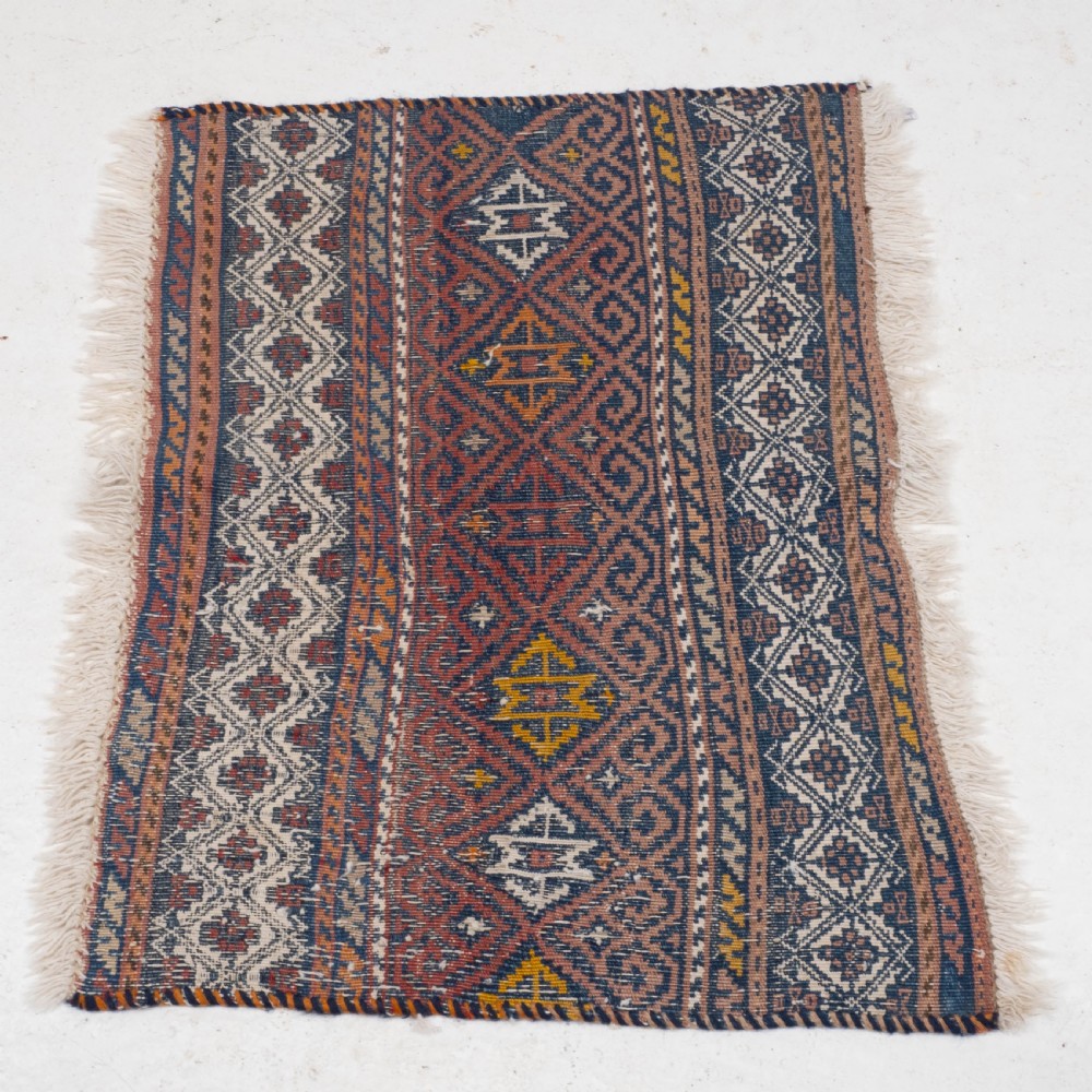 Turkish Malatya Kilim Chuval Bag Face Rug 2'2
