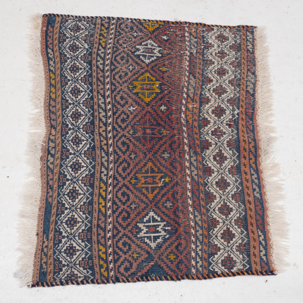 Turkish Malatya Kilim Chuval Bag Face Rug 2'2