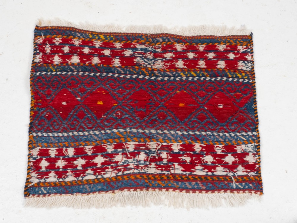 Turkish Malatya Kilim Chuval Bag Face Rug 2'2