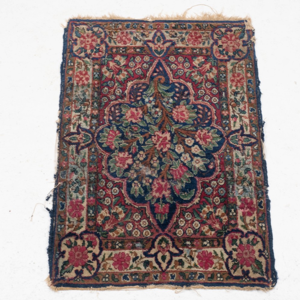 Persian Kirman Small Rug or Mat 2'3