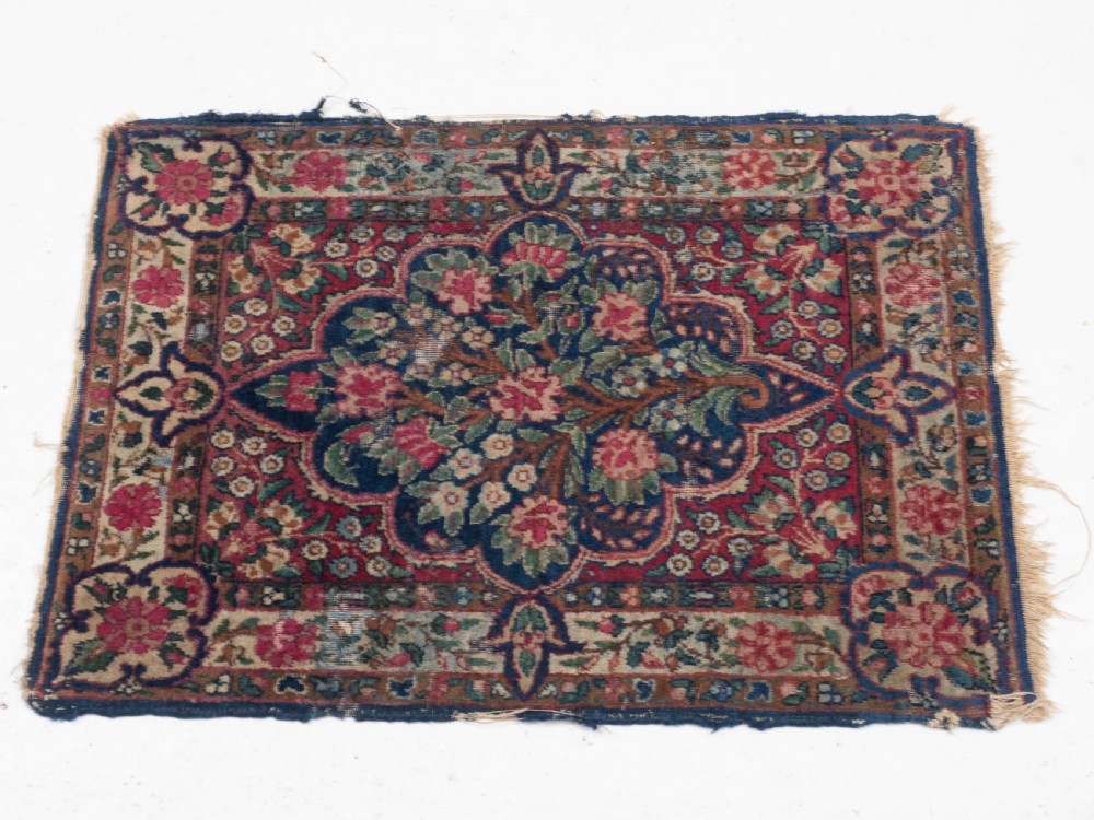 Persian Kirman Small Rug or Mat 2'3