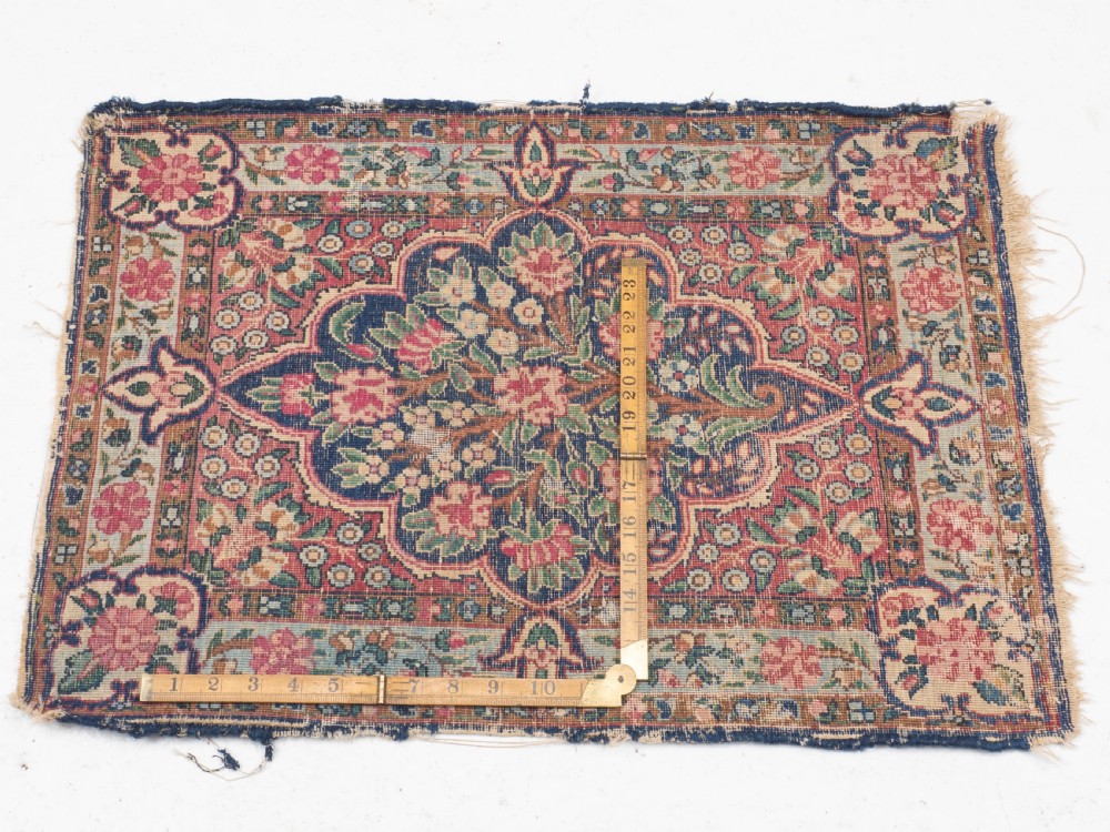 Persian Kirman Small Rug or Mat 2'3
