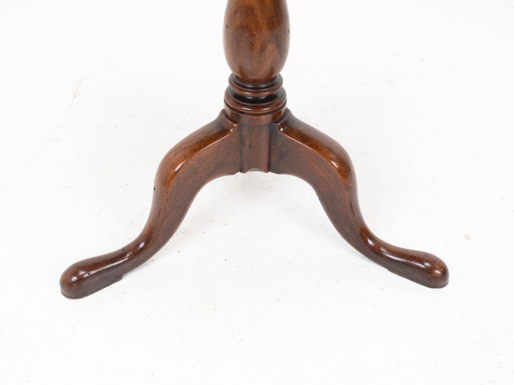 George III Mahogany Wine Tripod Table C1770 (Georgian Side Occasional) View XI