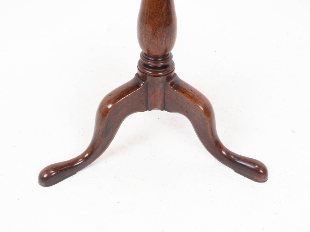 George III Mahogany Wine Tripod Table C1770 (Georgian Side Occasional) View XIII