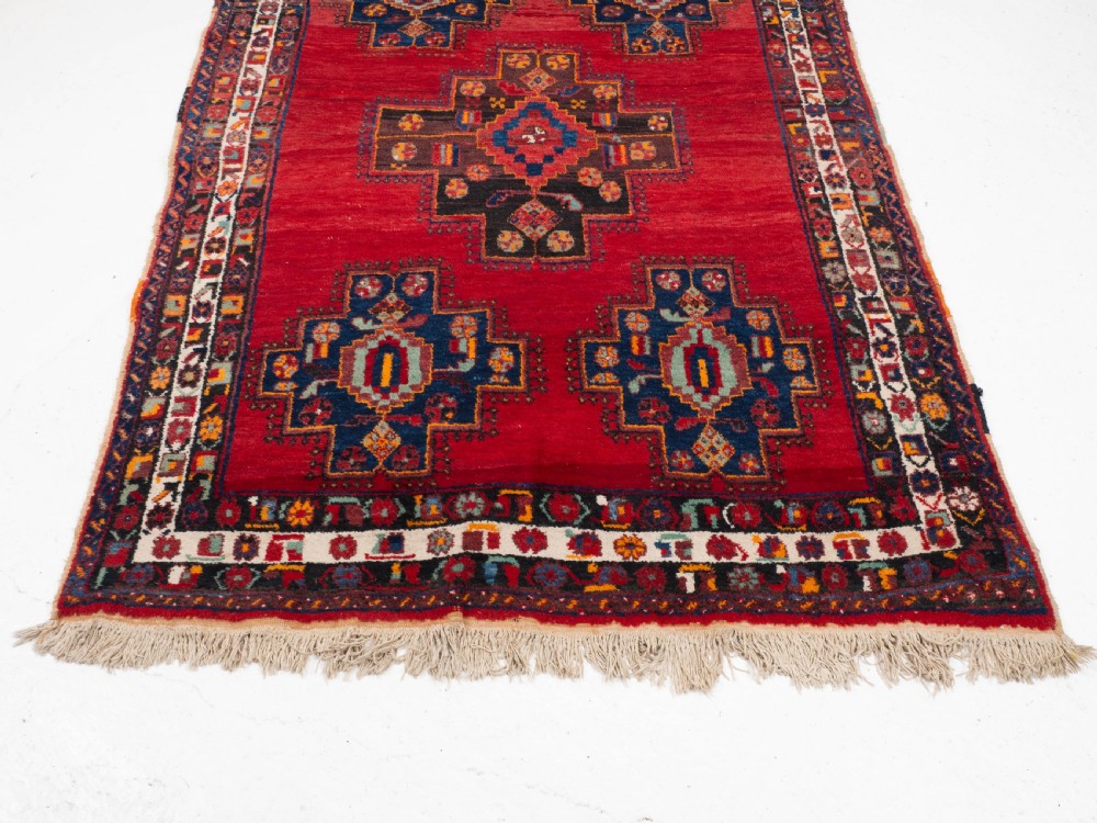Afshar Tribal Persian Handwoven Rug 7'7