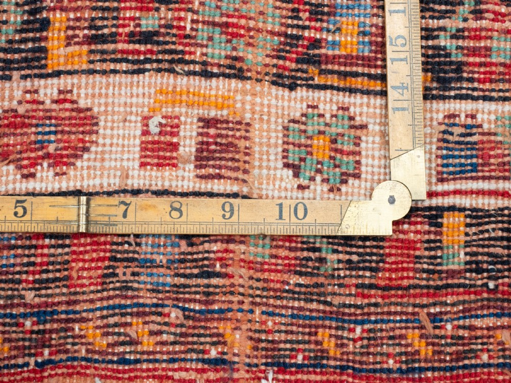 Afshar Tribal Persian Handwoven Rug 7'7