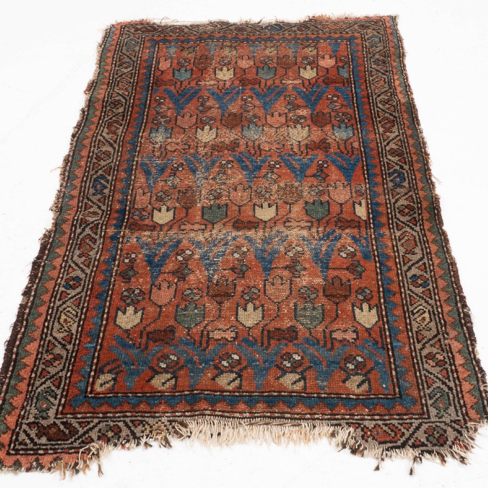 Antique Caucasian Rug 118x78cm C19th (Oriental Handwoven)
