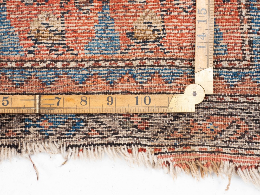 Antique Caucasian Rug 118x78cm C19th (Oriental Handwoven) View IV