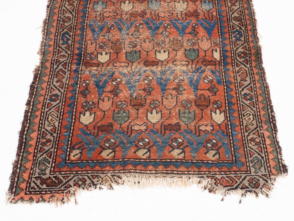 Antique Caucasian Rug 118x78cm C19th (Oriental Handwoven) View VII