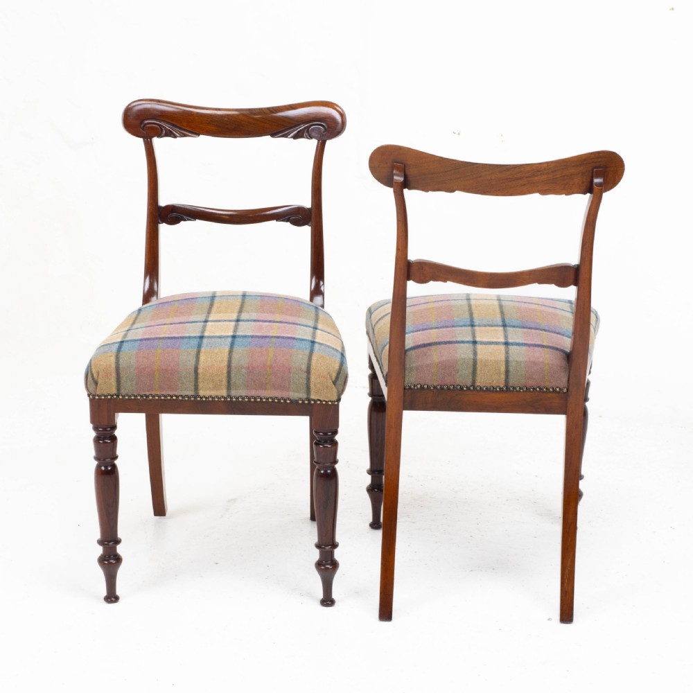 Victorian Set of 6 Rosewood Dining Chairs C1860 View XIII
