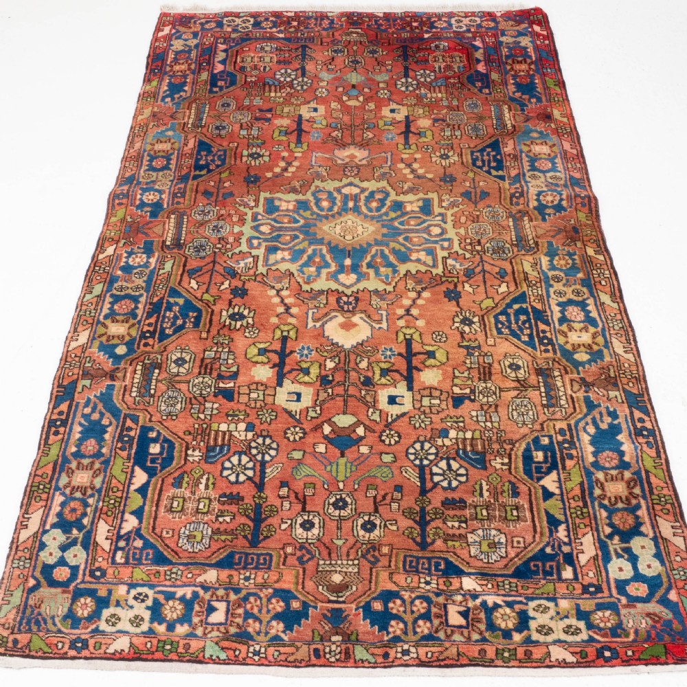 Persian Hamadan Handmade Rug 8'3