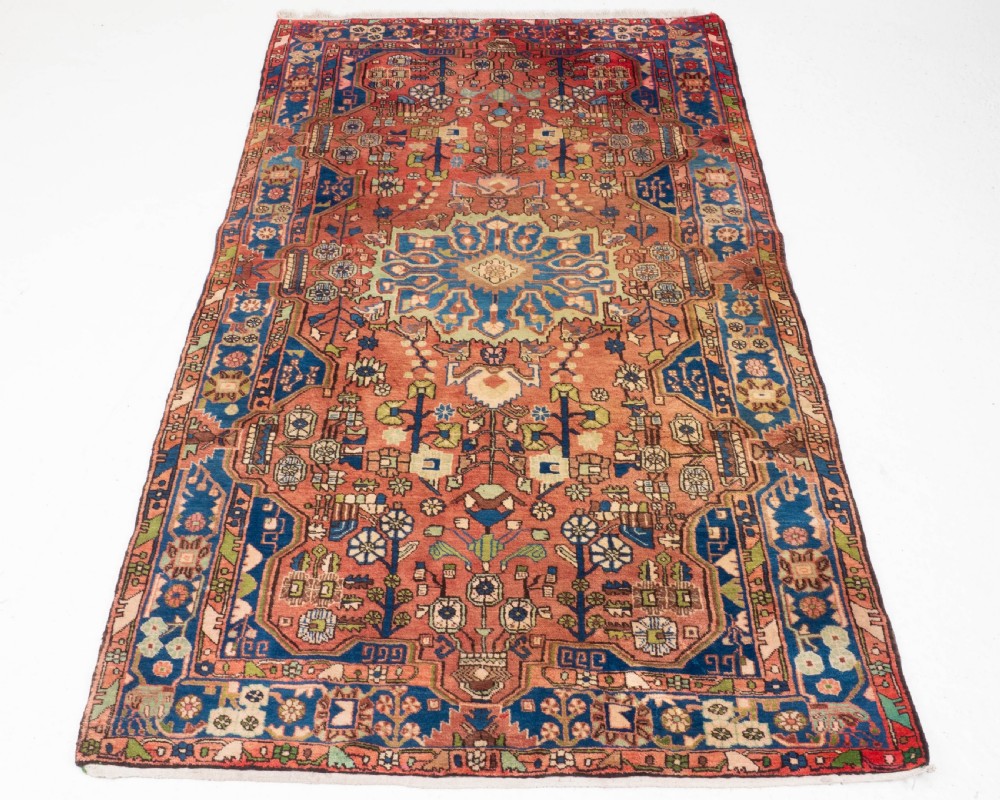 Persian Hamadan Handmade Rug 8'3