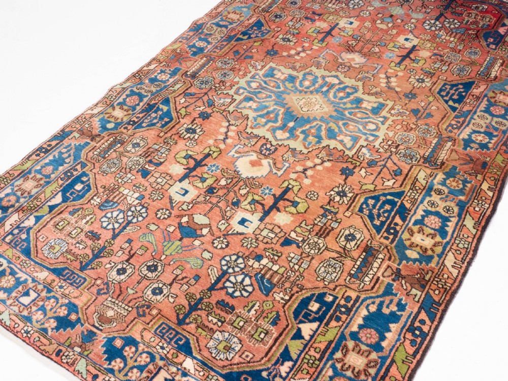 Persian Hamadan Handmade Rug 8'3