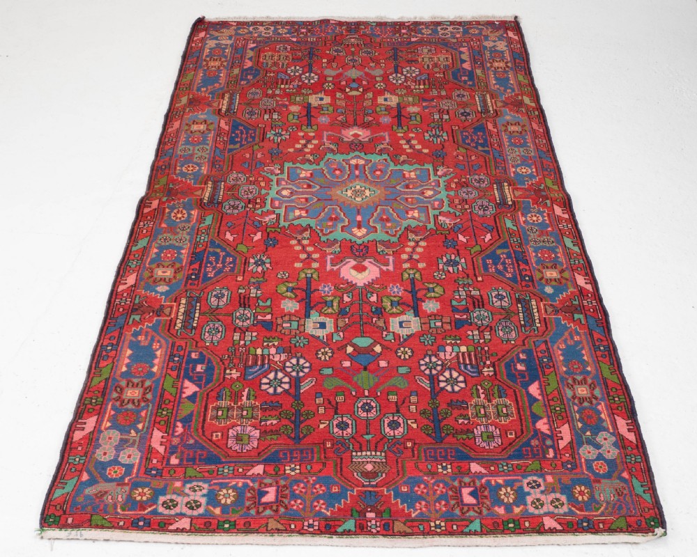 Persian Hamadan Handmade Rug 8'3
