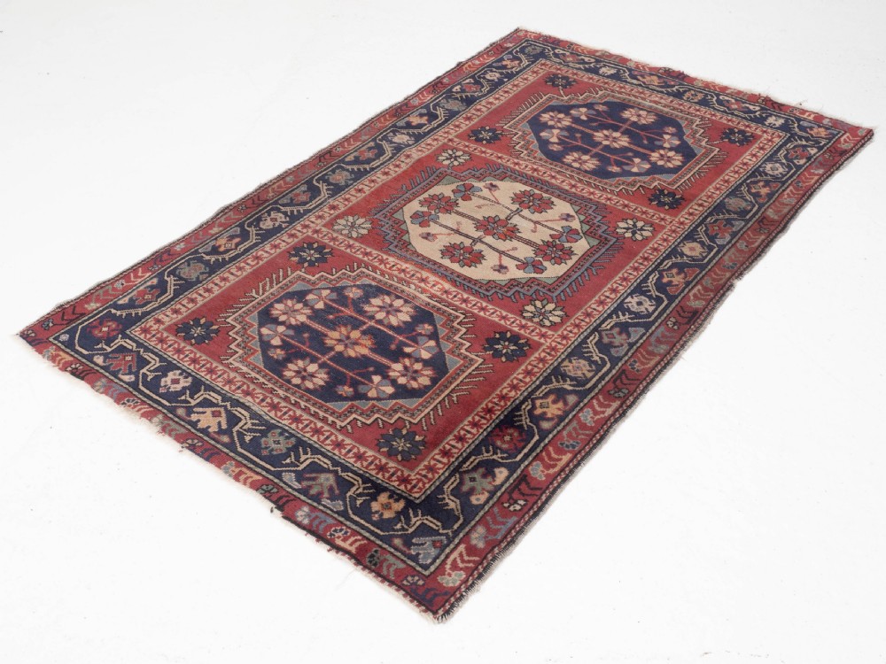 Caucasian Handwoven Rug 6'11