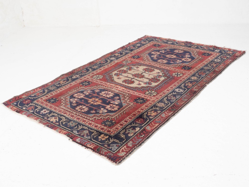 Caucasian Handwoven Rug 6'11