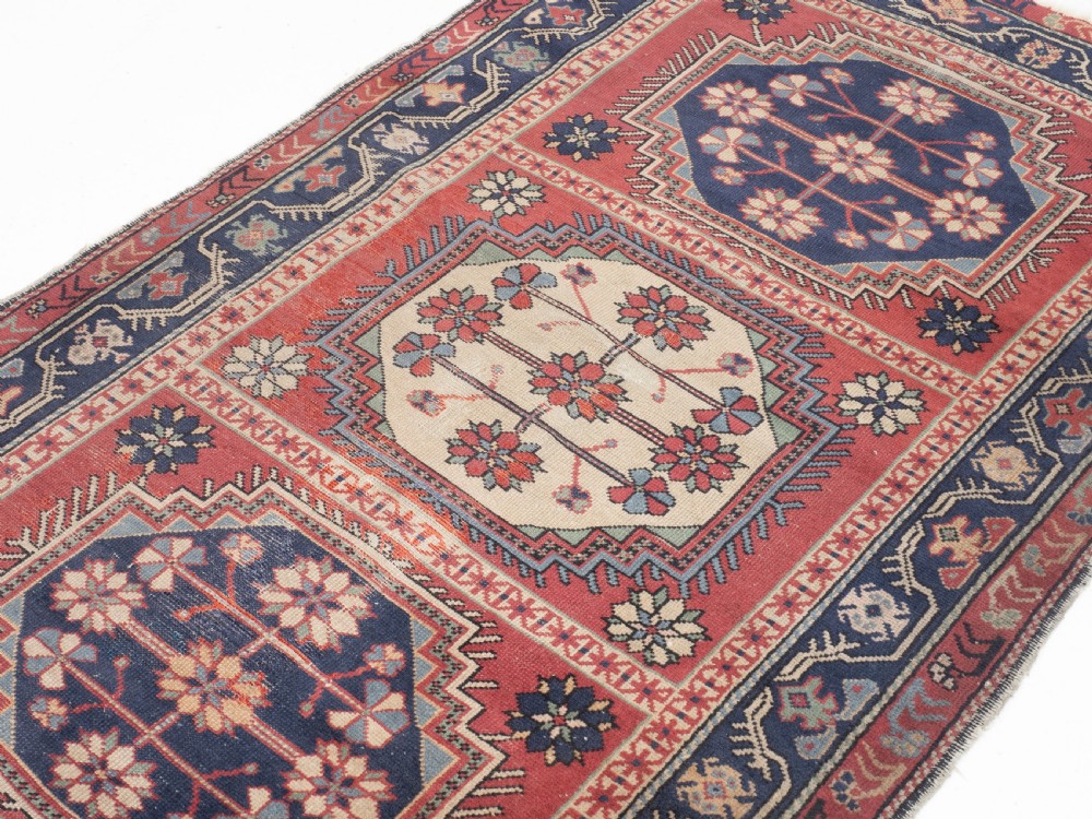 Caucasian Handwoven Rug 6'11