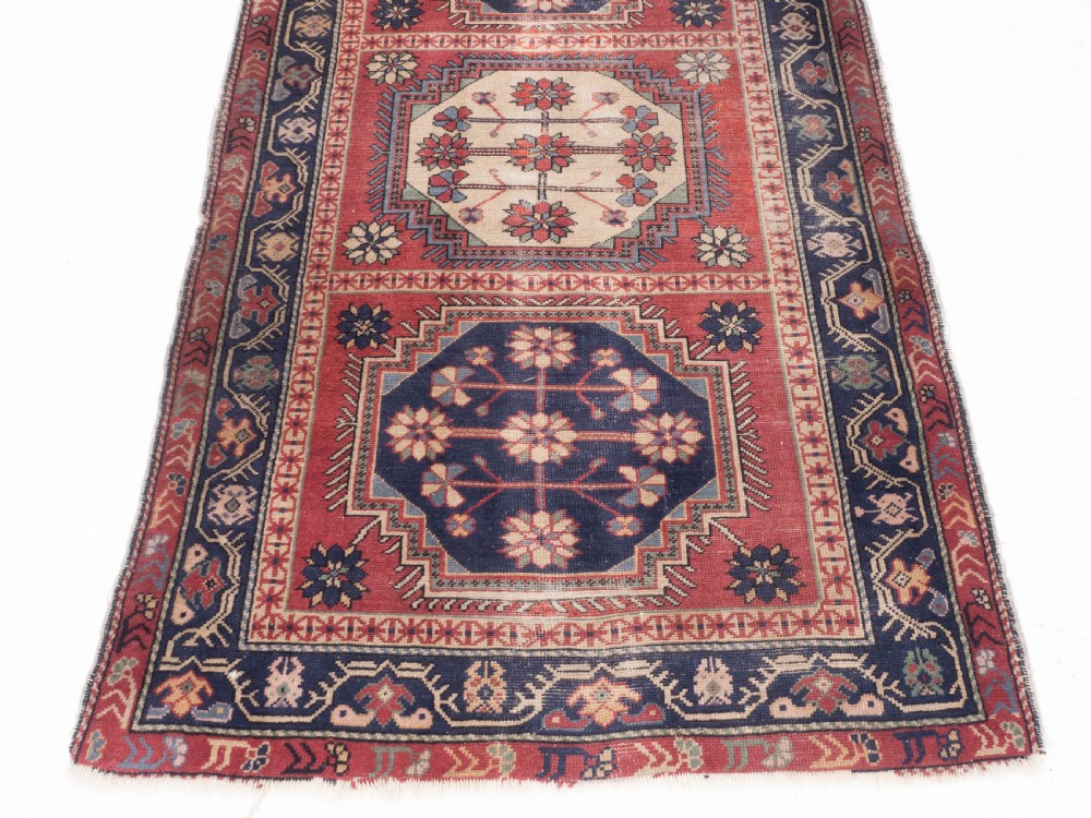 Caucasian Handwoven Rug 6'11