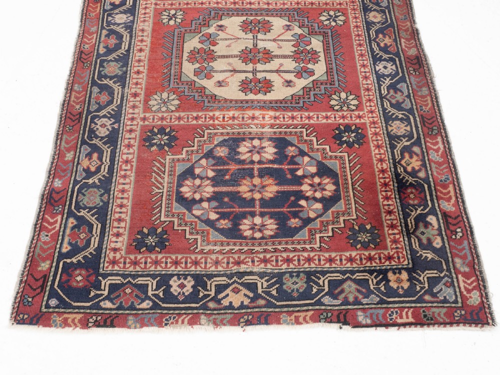 Caucasian Handwoven Rug 6'11