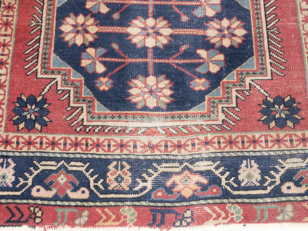 Caucasian Handwoven Rug 6'11