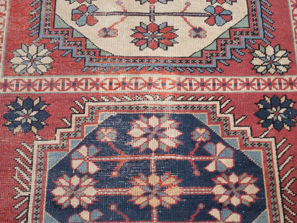 Caucasian Handwoven Rug 6'11
