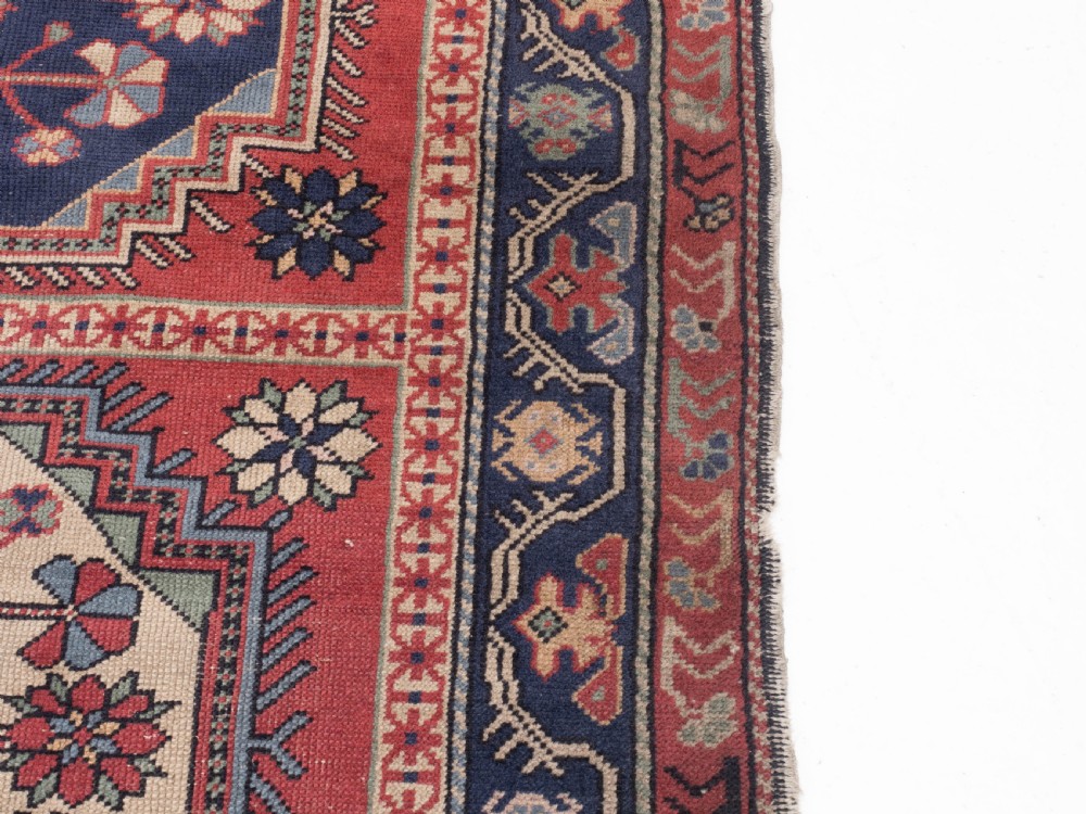 Caucasian Handwoven Rug 6'11