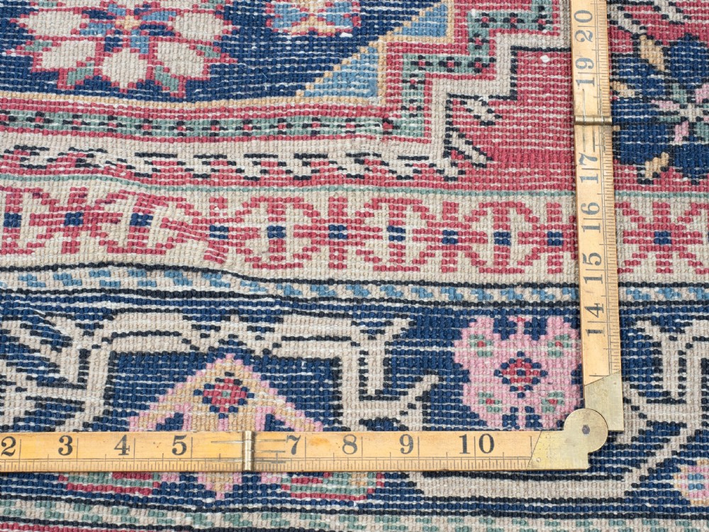 Caucasian Handwoven Rug 6'11