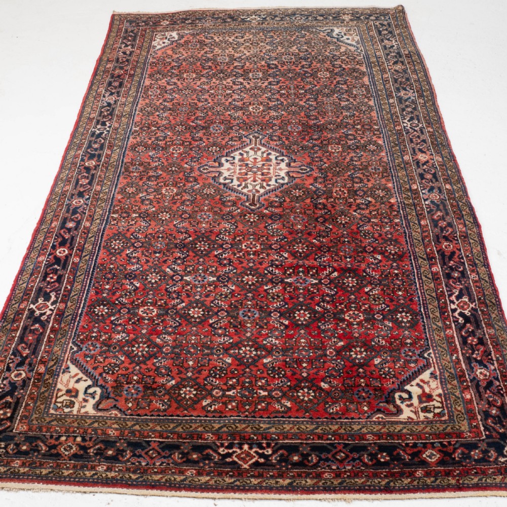 Hosseinabad Khelleh Persian Hamadan Long Rug 10'4