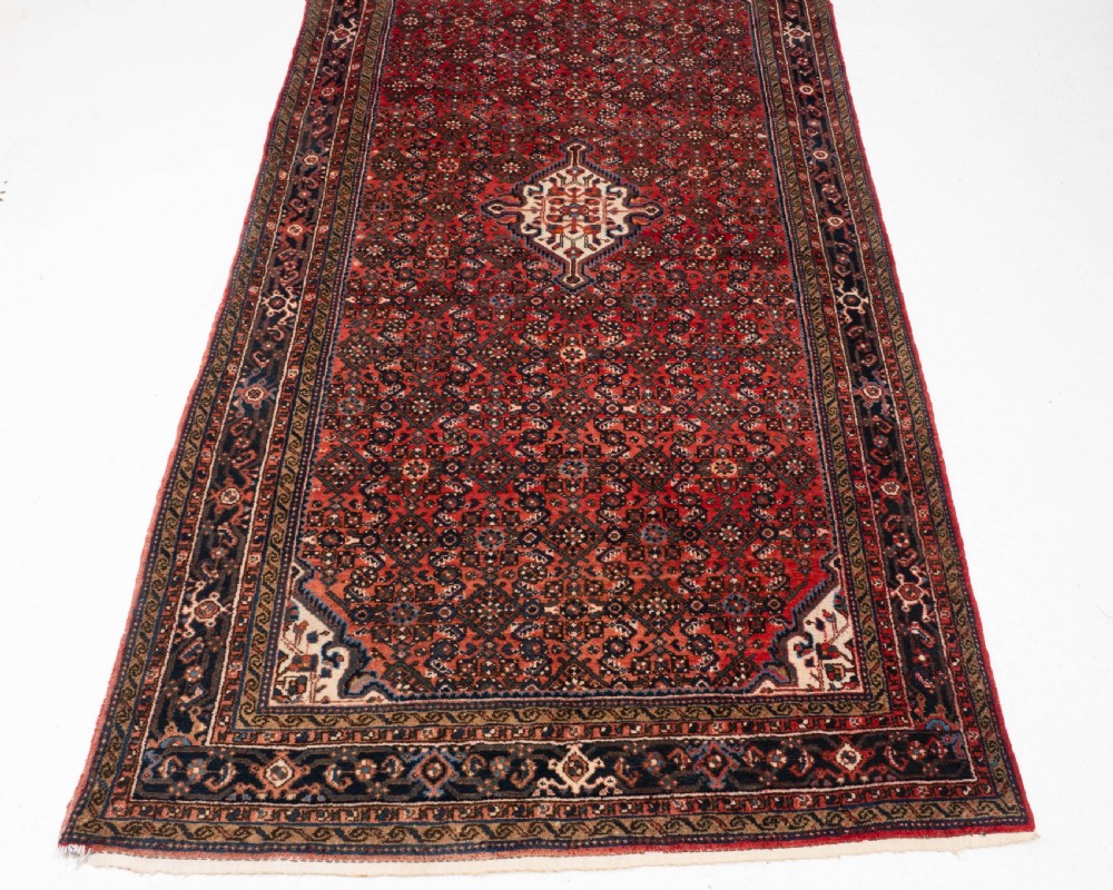 Hosseinabad Khelleh Persian Hamadan Long Rug 10'4