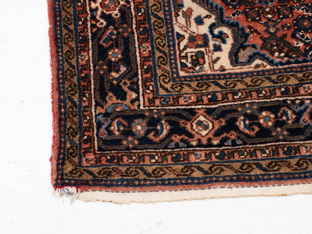 Hosseinabad Khelleh Persian Hamadan Long Rug 10'4