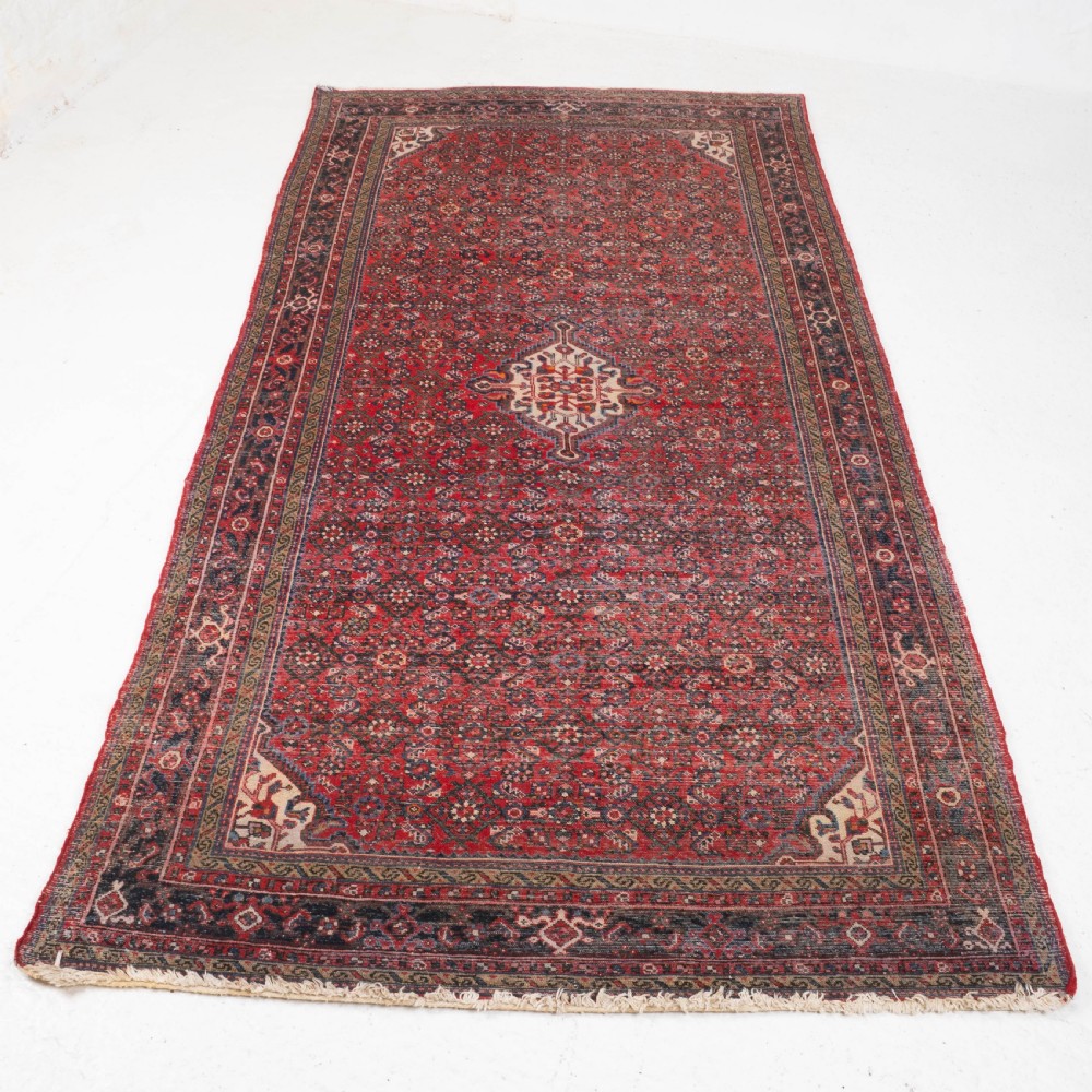 Hosseinabad Khelleh Persian Hamadan Long Rug 10'4