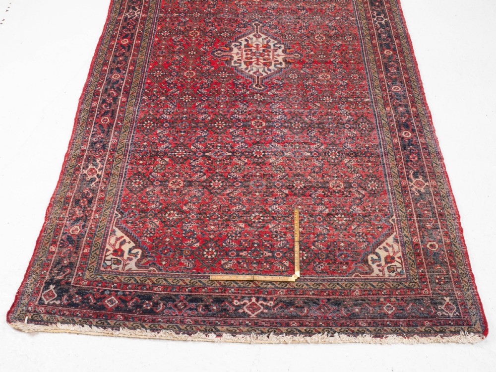 Hosseinabad Khelleh Persian Hamadan Long Rug 10'4